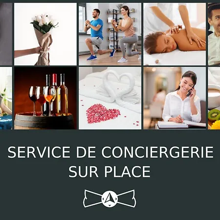 公寓 Les Loges Du Beffroi - L'eclatant - Lit King-size